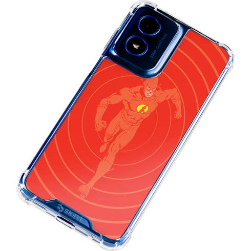 DC Comics The Flash Classic Art Pose Moto G 5G (2024) Clear Case